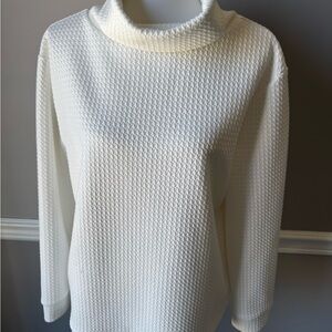 Elegant White Women's Sweater